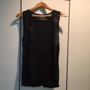 Athleta racerback tank. Black. Size L